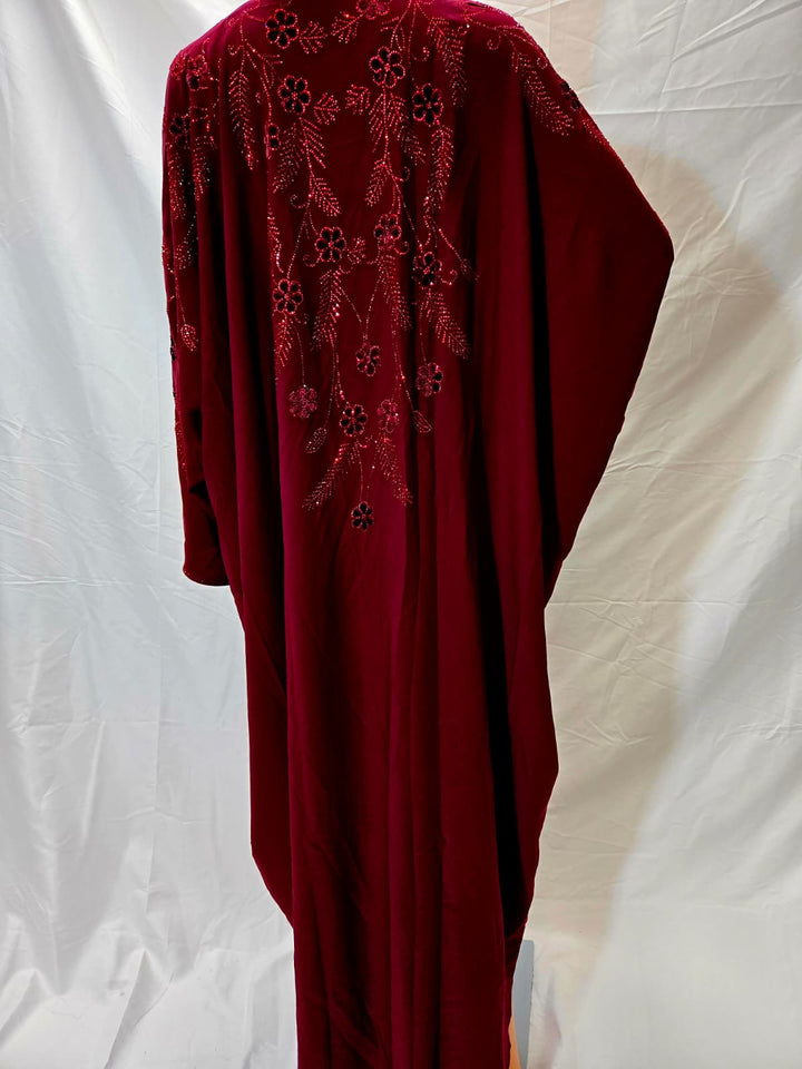 Translation missing: en.Lula Embroidered Floral Abaya