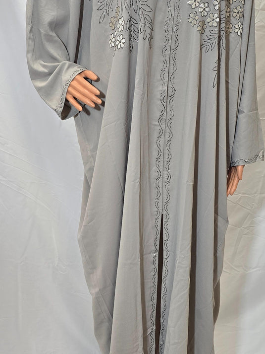 Translation missing: en.Lula Embroidered Floral Abaya